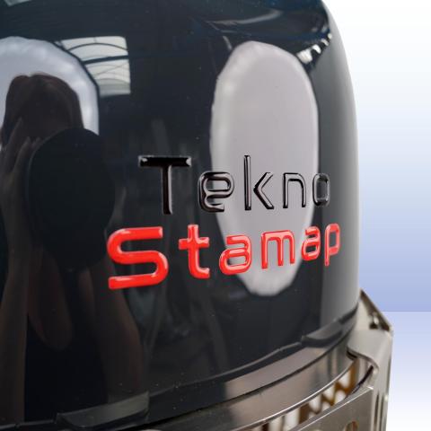 Een prachtig design van Tekno Stamap fleurt de bakkerij op