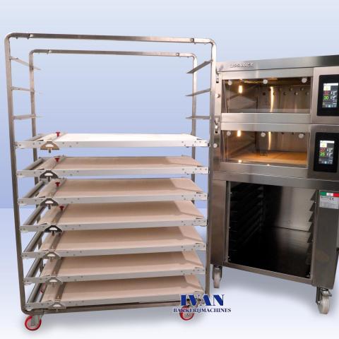 Manuele inschietapparaatje voor modulaire oven foto 3